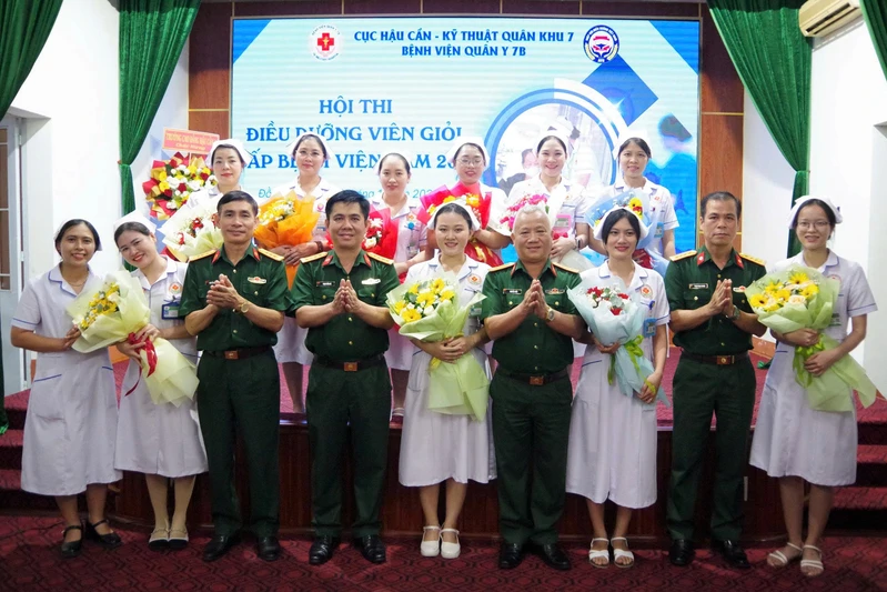Bệnh viện Quân y 7B tổ chức Hội thi “Điều dưỡng viên giỏi”