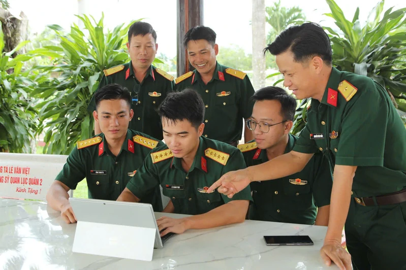 Tuổi trẻ Sư đoàn 5 hướng về Ngày truyền thống LLVT Quân khu 7  