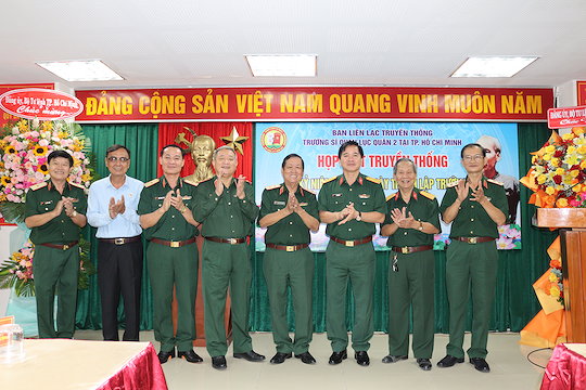 Ban liên lạc truyền thống Trường Sĩ quan Lục quân 2 tại Thành phố Hồ Chí Minh họp mặt kỷ niệm 64 năm Ngày thành lập trường
