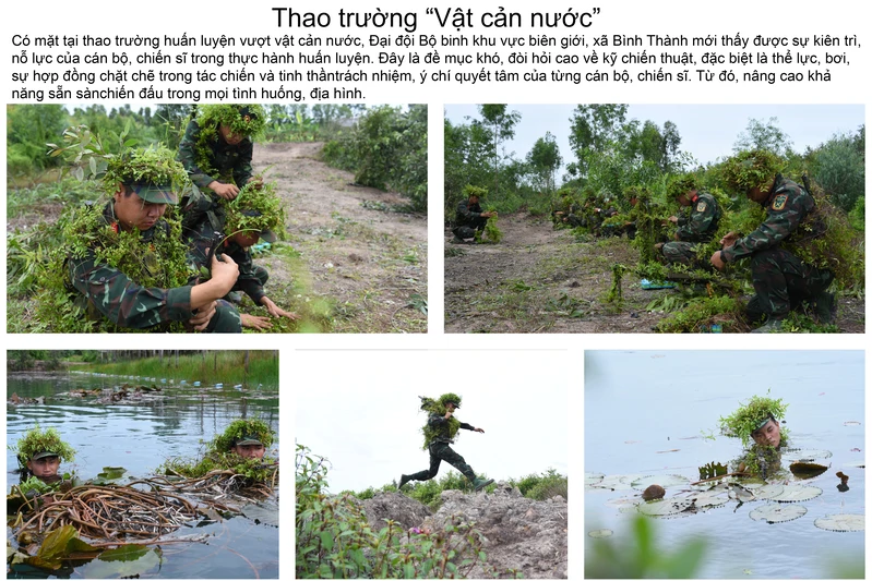 Thao trường “Vật cản nước”