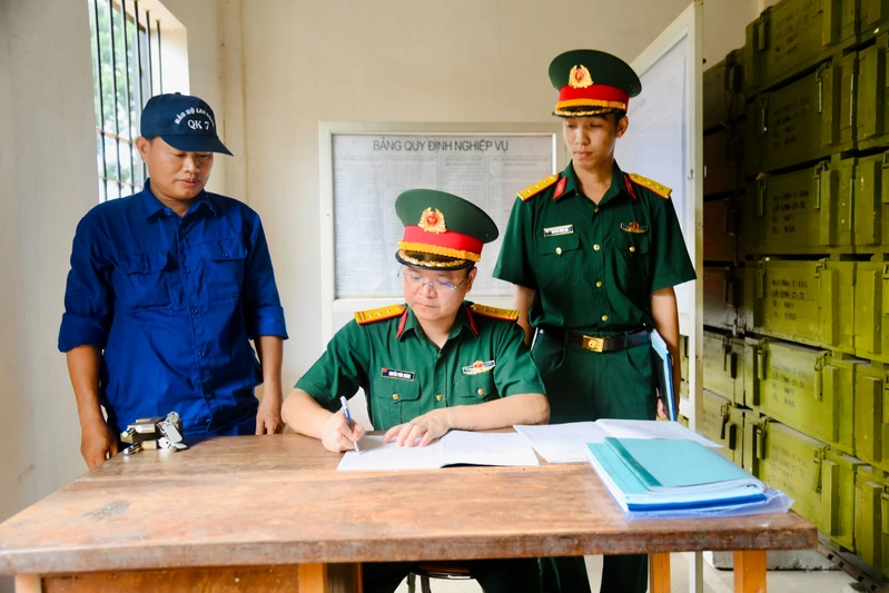 Tổng cục Hậu cần - Kỹ thuật thanh tra Công tác an toàn, vệ sinh lao động tại Bộ CHQS thành phố Đồng Nai