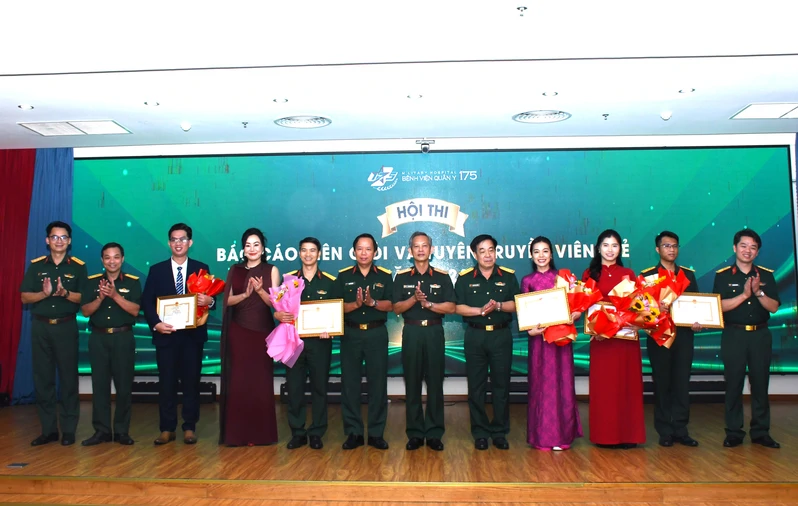 Bệnh viện Quân y 175 tổ chức Hội thi Báo cáo viên giỏi và Tuyên truyền viên trẻ