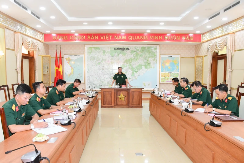 Khối thi đua số 1 các cơ quan Quân khu sơ kết 6 tháng đầu năm 2026