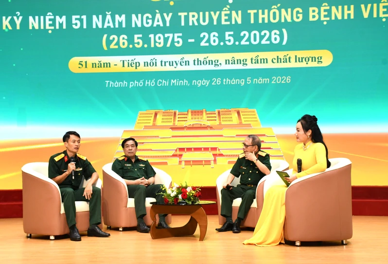Bệnh viện Quân y 175 gặp mặt, toạ đàm kỷ niệm 51 năm Ngày truyền thống
