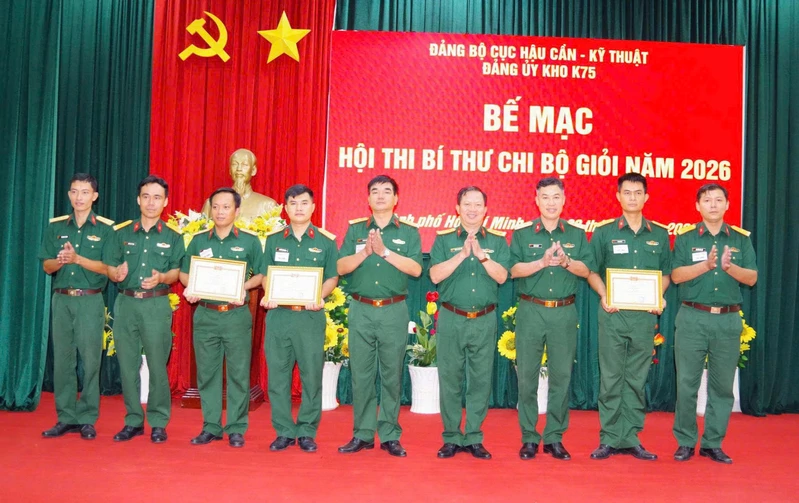 Kho K75 tổ chức Hội thi Bí thư chi bộ giỏi năm 2026
