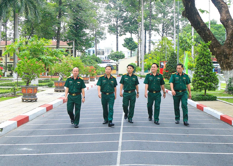 Cục Chính trị Quân khu 7 kiểm tra công tác Đảng, công tác chính trị tại Bộ Tư lệnh Thành phố Hồ Chí Minh