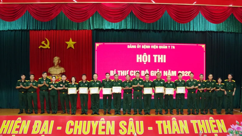 Bệnh viện Quân y 7A tổ chức Hội thi Bí thư chi bộ giỏi năm 2026