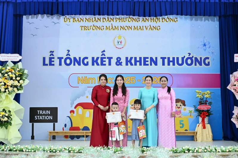 Trường mầm non Mai Vàng tổng kết năm học 2025 - 2026 