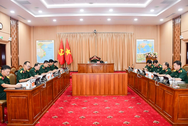 Thông qua Báo cáo Điều tra cơ sở hành chính năm 2026 trong LLVT Quân khu