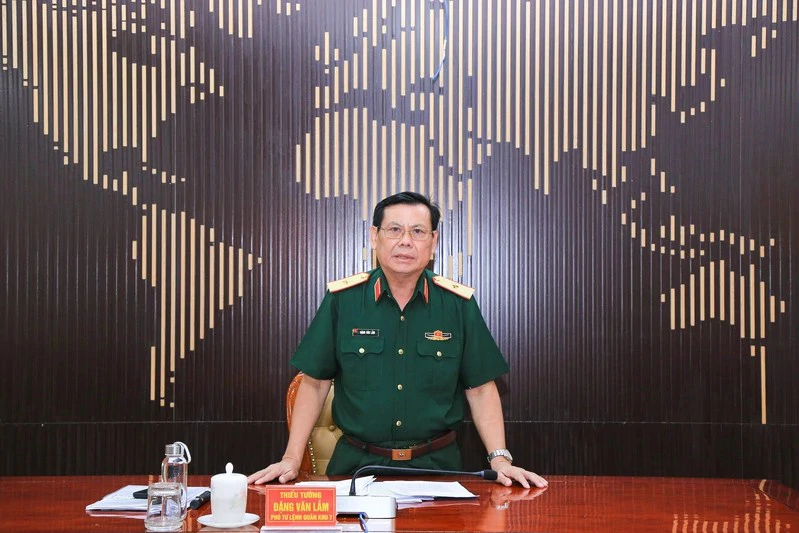 Quân khu 7 tổ chức hội nghị báo cáo chủ trương đầu tư dự án doanh trại Trường Quân sự Quân khu