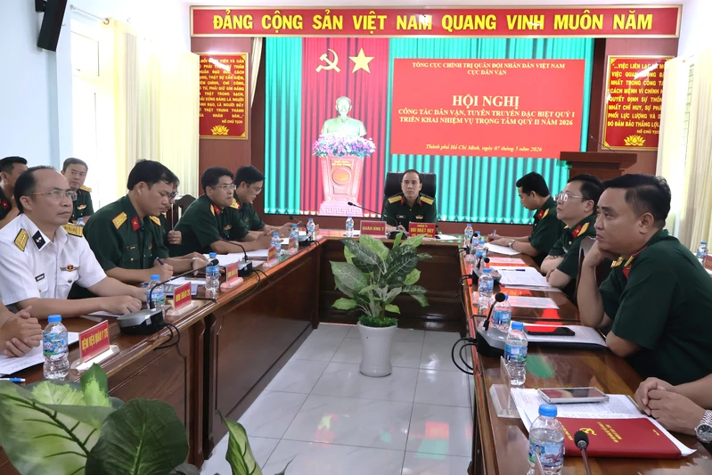Cục Dân vận hoàn thành tốt nhiệm vụ quý I năm 2026