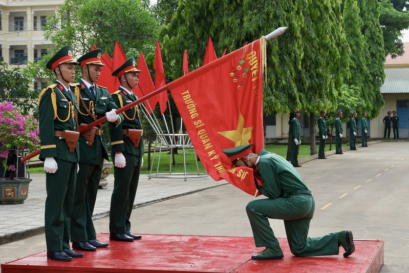 Trường Sĩ quan Kỹ thuật Quân sự tổ chức Lễ tuyên thệ chiến sĩ mới năm 2026
