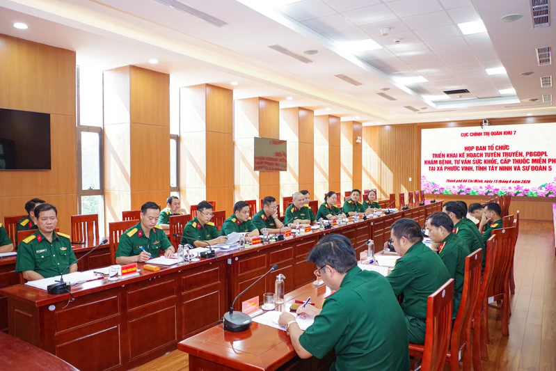 Cục Chính trị Quân khu 7 triển khai hoạt động tuyên truyền pháp luật tại tỉnh Tây Ninh