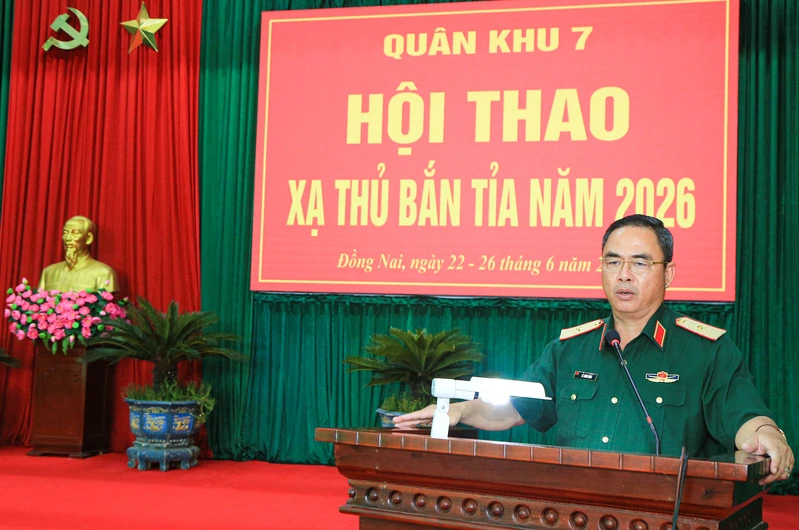 Quân khu 7 kiểm tra công tác chuẩn bị Hội thao Xạ thủ bắn tỉa năm 2026