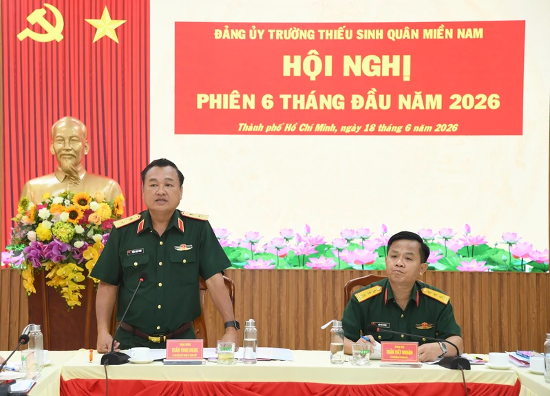 Đảng ủy Trường Thiếu sinh quân miền Nam lãnh đạo hoàn thành tốt nhiệm vụ chuẩn bị công tác giáo dục, đào tạo 