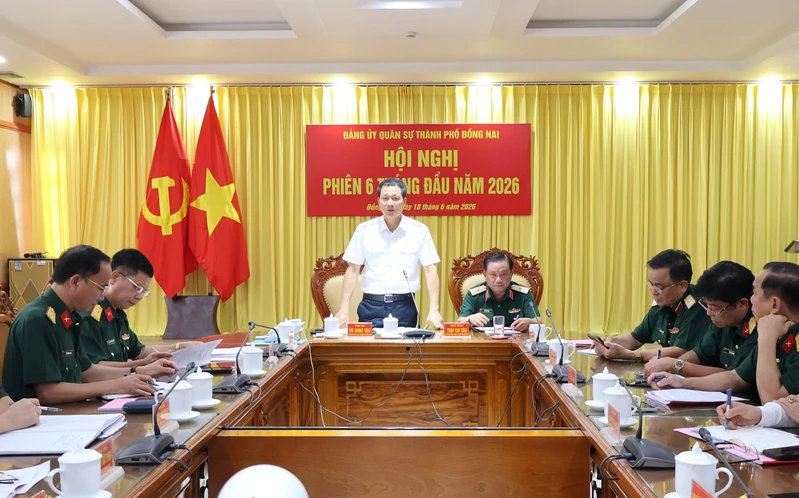 LLVT thành phố Đồng Nai: Tiếp tục xây dựng Đảng bộ trong sạch vững mạnh tiêu biểu