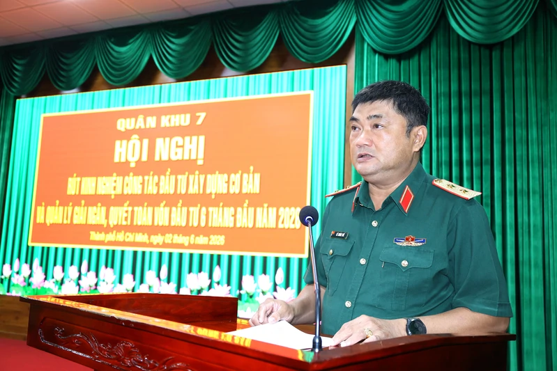 Quân khu 7: Công tác đầu tư xây dựng cơ bản thực hiện đúng qui định