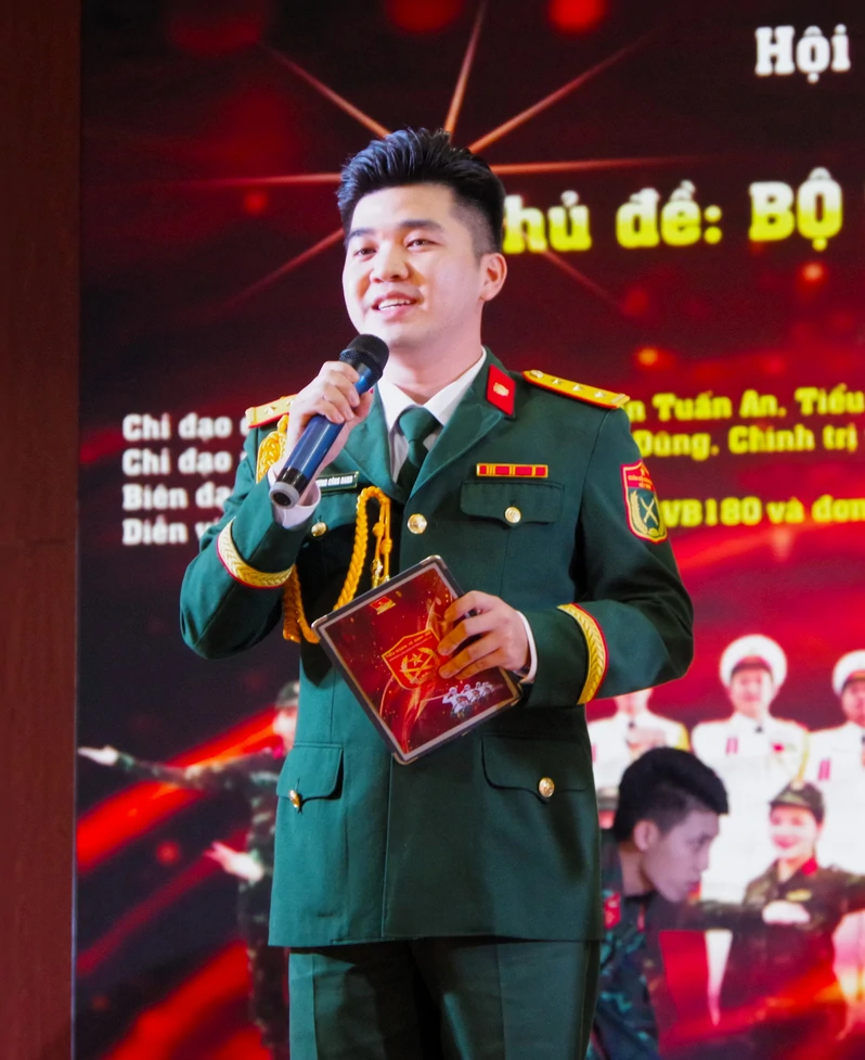 Thượng úy Trương Công Danh: Người cán bộ trẻ xung kích, sáng tạo
