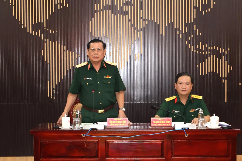 Cục Hậu cần – Kỹ thuật Quân khu sơ kết 5 năm thực hiện quy định số 744 về nắm, quản lý tình hình chính trị nội bộ