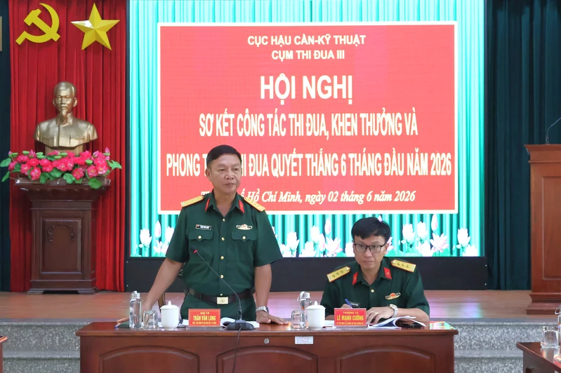 Cụm thi đua 3 Cục Hậu cần – Kỹ thuật Quân khu sơ kết 6 tháng đầu năm
