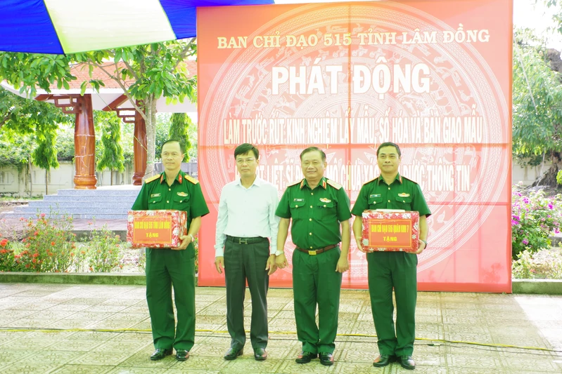 Tỉnh Lâm Đồng phát động làm trước lấy mẫu và bàn giao mẫu hài cốt liệt sĩ chưa xác định được thông tin 