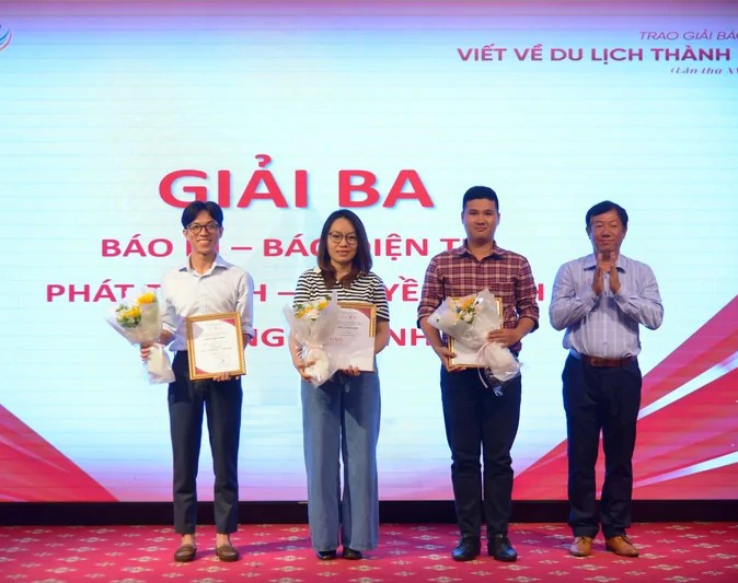 Báo Quân khu 7 đạt giải Báo chí viết về du lịch TP.HCM lần thứ 15