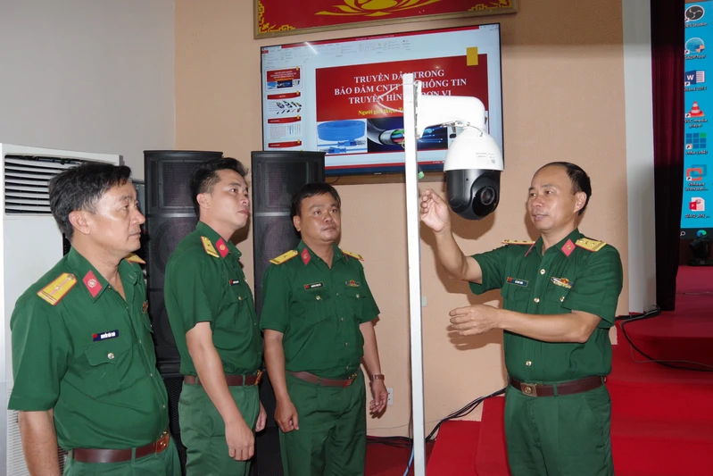 Sư đoàn 5 đẩy mạnh chuyển đổi số, ứng dụng công nghệ thông tin