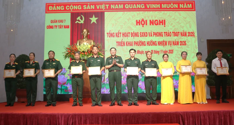 Công ty Tây Nam: Học và làm theo Bác bằng những việc làm thiết thực