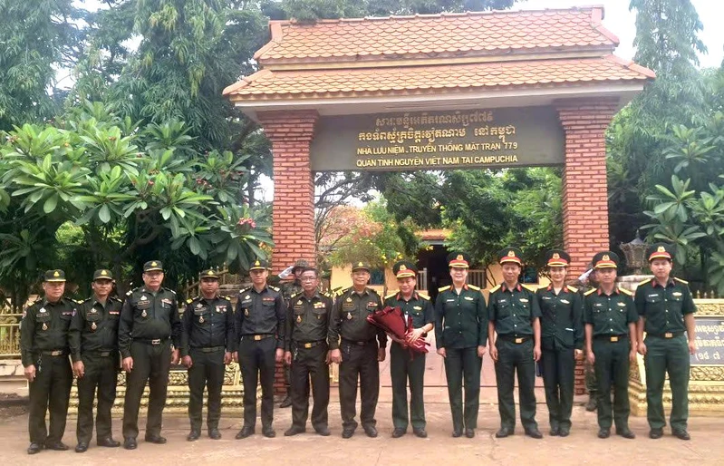 Quân khu 7 khảo sát thực trạng Nhà lưu niệm - Truyền thống Mặt trận 479, 779 tại Campuchia