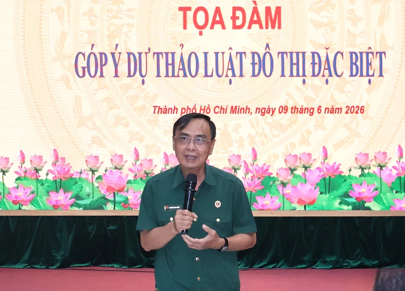 Hội Cựu chiến binh TP. Hồ Chí Minh góp ý dự thảo Luật Đô thị đặc biệt