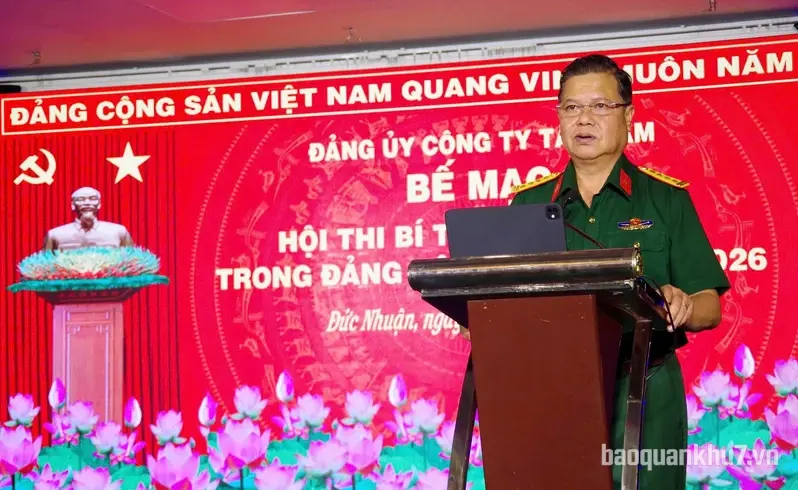 Đảng ủy Công ty Tây Nam tổ chức Hội thi Bí thư chi bộ giỏi trong Đảng bộ Công ty năm 2026