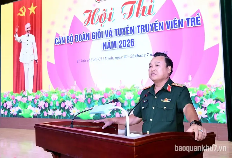 Quân khu 7 khai mạc Hội thi Cán bộ Đoàn giỏi và Tuyên truyền viên trẻ