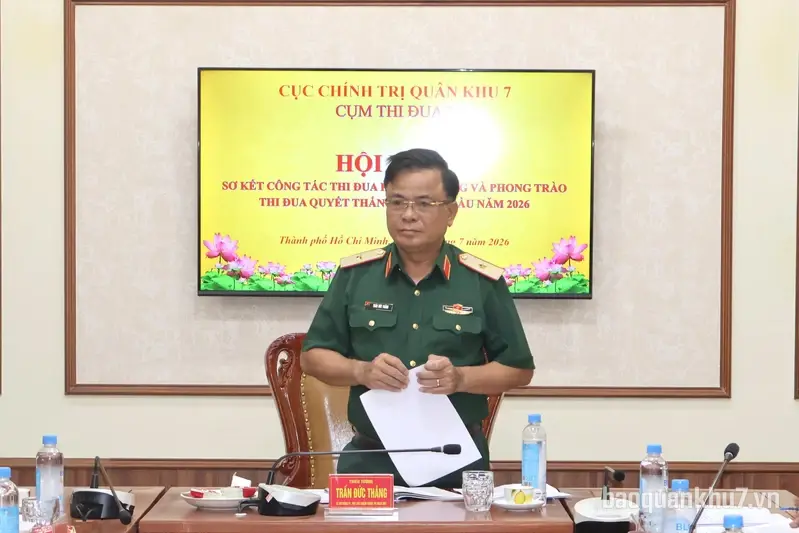 Cụm thi đua 3, Cục Chính trị Quân khu sơ kết công tác thi đua khen thưởng và Phong trào Thi đua quyết thắng 6 tháng đầu năm
