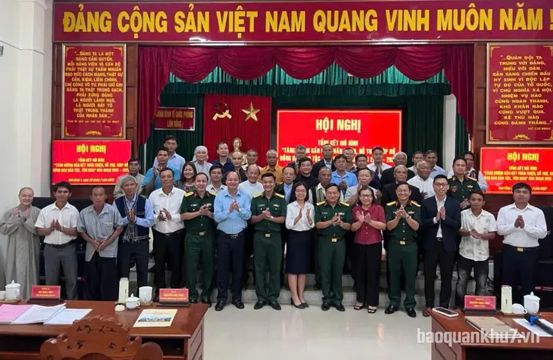 Đoàn KTQP Lâm Đồng: Hiệu quả mô hình “Tăng cường gắn kết thân thiện, hỗ trợ, giúp đỡ đồng bào dân tộc, tôn giáo” 