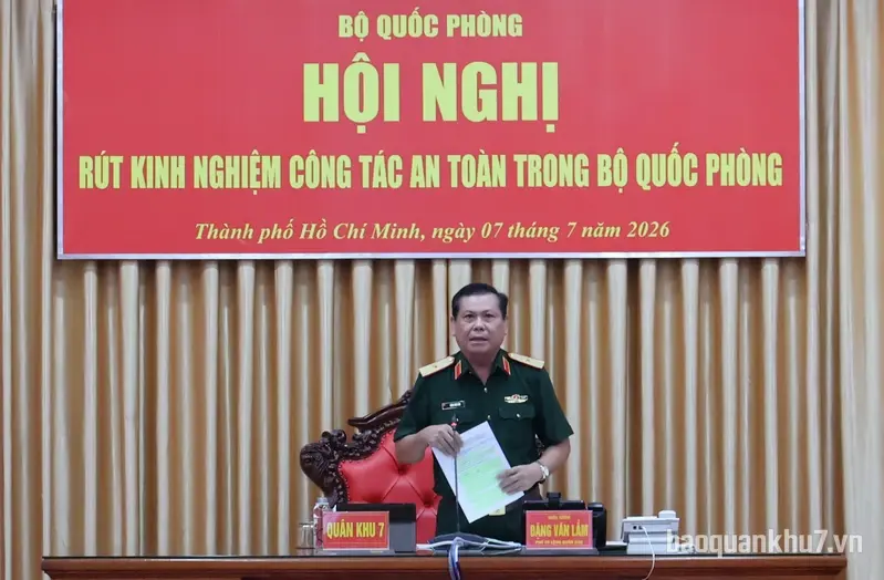 Bộ Quốc phòng rút kinh nghiệm công tác an toàn trong thực hiện nhiệm vụ