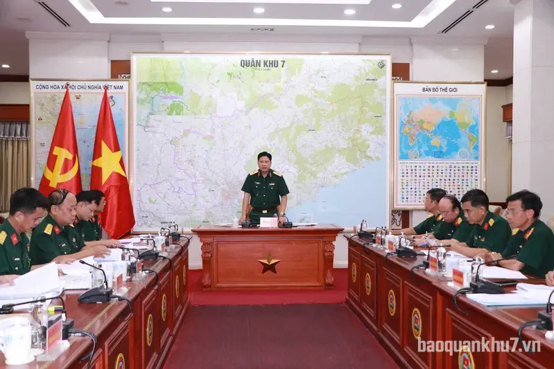 Quân khu 7 thông qua báo cáo tổng kết các mô hình, đề án tiêu biểu