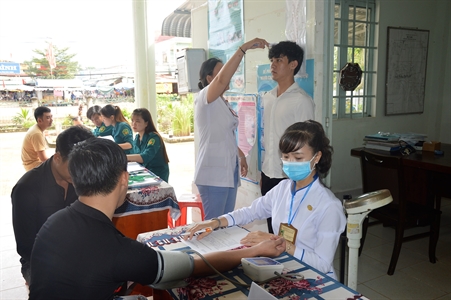 Bộ CHQS Tây Ninh kiểm tra công tác tuyển quân năm 2019