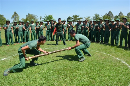 Ngày nghỉ cuối tuần ở Sư đoàn 5