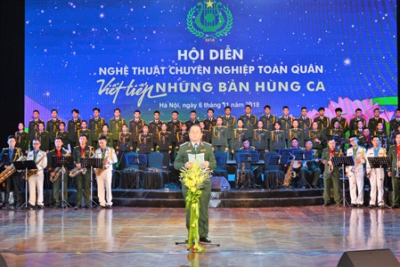 Khai mạc Hội diễn nghệ thuật chuyên nghiệp toàn quân năm 2018