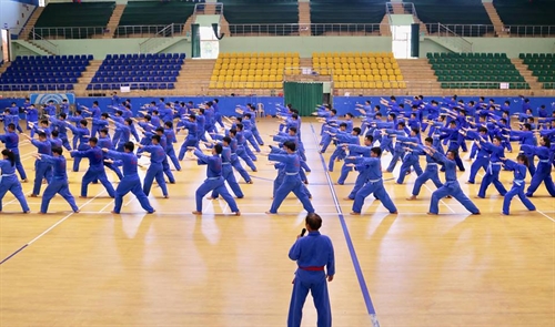 Bộ CHQS tỉnh Đồng Nai -Tổ chức tập huấn võ thuật Vovinam