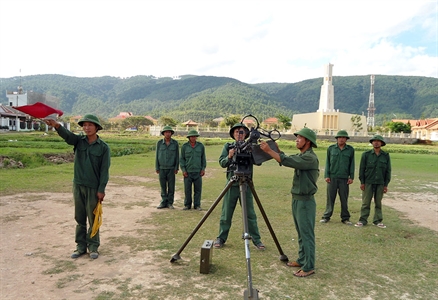 LLVT huyện Đơn Dương (Lâm Đồng): Tập trung nâng cao chất lượng sinh hoạt chi bộ quân sự