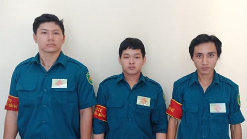 Dân quân phường Tân Thành, Quận Tân Phú  bắt cướp