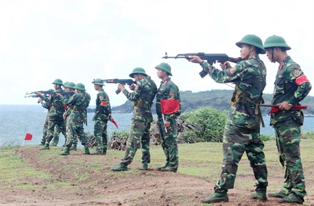 Thao trường nơi đầu sóng
