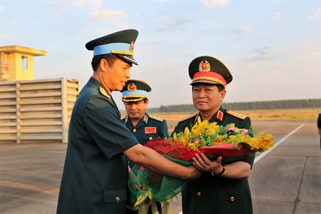 Đại tướng Ngô Xuân Lịch, Bộ trưởng Bộ Quốc phòng kiểm tra Trung đoàn 935, Sư đoàn Không quân 370