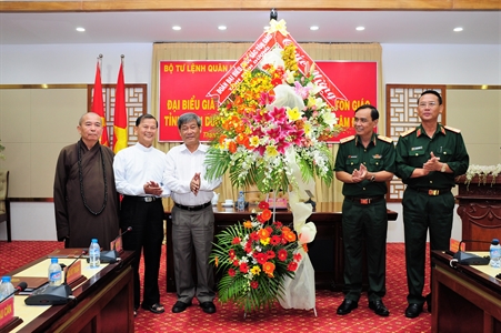 Công tác tôn giáo của LLVT Quân khu 7: Ngày càng gắn kết, nghĩa tình và hiệu quả