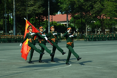 Lễ ra quân huấn luyện khối cơ quan Quân khu 7 năm 2019
