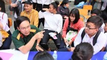 Thí sinh có hình xăm, chữ xăm không được xét tuyển vào trường Quân đội ​