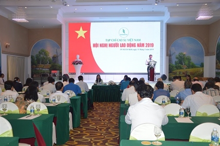 Hội nghị người lao động Tạp chí Cao su Việt Nam năm 2019