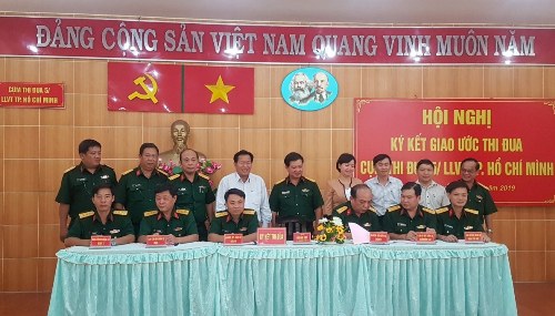 Cụm Thi đua 5, Bộ Tư lệnh TPHCM ký kết giao ước thi đua năm 2019