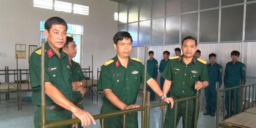 Quân khu 7 kiểm tra công tác hậu cần tại Bộ CHQS tỉnh Tây Ninh